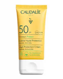 Caudalie - Crema De Alta Protección SPF50 Vinosun 50 Ml