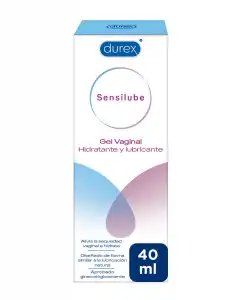 Durex - Gel Vaginal Hidratante Y Lubricante Sensilube