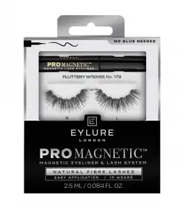 Eylure - Pestañas postizas magnéticas con eyeliner Pro Magnetic - Fluttery Intense 179