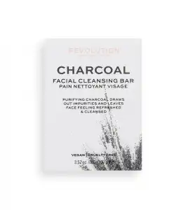 Revolution Skincare - Jabón facial sólido Charcoal Therapy