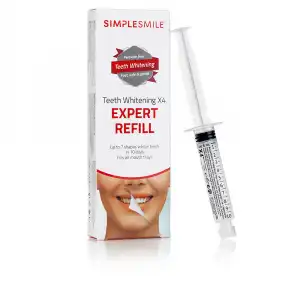 SIMPLESMILE teeth whitening X4 expert recarga 1 u