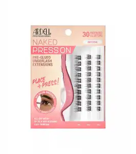 Ardell - Set de pestañas postizas individuales Naked Press On - Natural