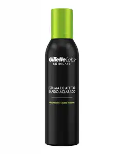 Gillette - Espuma De Afeitar Rápido Aclarado Skin Care Labs