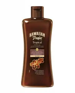 Hawaiian Tropic - Aceite Solar Tropical Bronceado 'Dark' Sin SPF