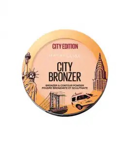 Maybelline - *City Edition* - Polvos bronceadores City Bronzer - 100: Light Cool