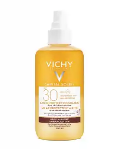 Vichy - Agua Solar Protectora Luminosidad SPF30 Capital Soleil 200 Ml