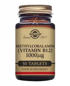 SOLGAR - Comprimidos Masticables VITAMINA B12