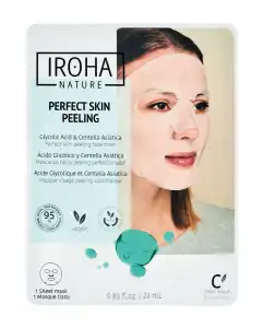 Iroha Nature - Mascarilla Facial Peeling Piel Perfecta Ácido Glicólico