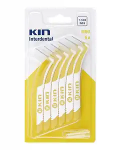 Kin - 6 Cepillos Interdentales Mini