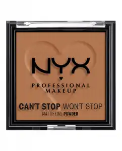 NYX Professional Makeup - Polvos Matificantes Profesionales Can´t Stop Won´t Stop