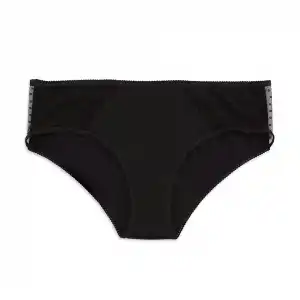 Kiwitas Classic Plumeti braguitas menstruales negro #L