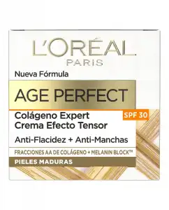 L'Oréal Paris - Crema Antiflacidez Y Antimanchas Pieles Maduras SPF 30 Age Perfect Crema