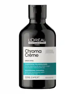 L'Oréal Professionnel - Champú Neutralizante Chroma Crème Con Pigmentos Verdes 300 Ml L'Oreal Professionnel