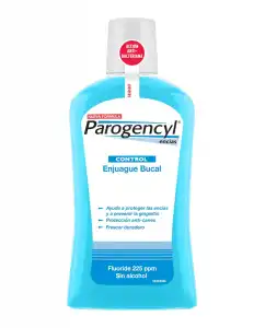 Parogencyl - Colutorio Anti-bacteriano Encías Control Sabor Menta 500 Ml