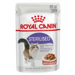 Comida Húmeda Salsa para Gatos Esterilizados 85 gr