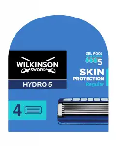 Wilkinson - Recambios Para Maquinilla De Afeitar Hydro5 Skin Protection Regular Sword