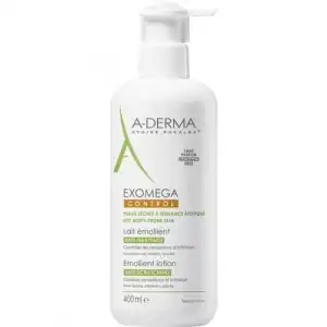 Aderma Exomega Control 400 ml Leche Emoliente para Pieles Atópicas