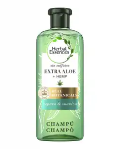 Herbal Essences - Champú Sin Sulfatos Con Aloe Intenso Y Hemp Bio:renew