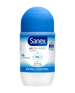 Sanex - Desodorante Roll-on PH Balance Dermo Extra Control