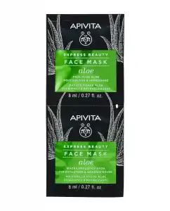 Apivita - Mascarilla Hidratante Intensiva Con Aloe Express Beauty
