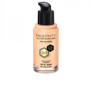 Facefinity All Day Flawless 3 In 1 foundation #W33-crystal beige