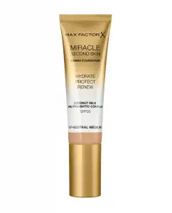 Max Factor - Base De Maqullaje Miracle Touch Second Skin