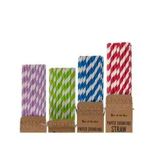 Pajitas De Papel