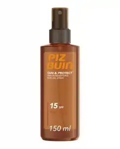 Piz Buin - Aceite Solar En Spray Tan & Protect Acelerador Del Bronceado SPF15 Piz Bui