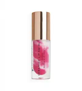 Revolution - Brillo de labios Ceramide Lip Swirl - Berry pink