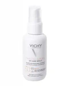 Vichy - Fotoprotector Capital Soleil UV-AGE Water Fluid Antifotoenvejecimiento SPF50+ 40 Ml