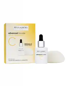 Bella Aurora - Pack Advanced Booster Vitamina C + Esponja Konjak