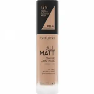 Catrice Catrice Base de maquillaje All Matt Shine Control 033,Cool, 30 ml