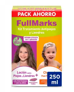 FullMarks - Kit Antipiojos Loción + Champú