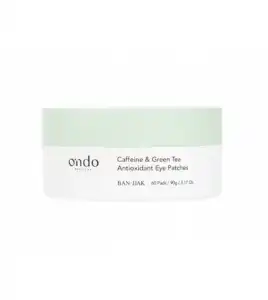 Ondo Beauty 36.5 - Parches de hidrogel para el contorno de ojos Caffeine & Green Tea