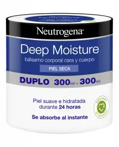 Neutrogena - Duplo Bálsamo Hidratación Profunda Cara Y Cuerpo