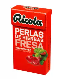 Ricola - Perlas Fresa 25g