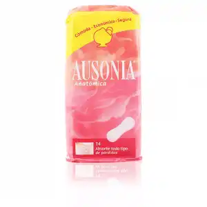 Ausonia Anatomica compresas 14 u