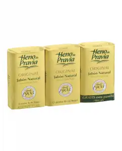 Heno De Pravia - Pastillas Jabón Natural Original