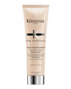 Kérastase - Crema Hidratante Antiencrespamiento Crème De Jour Fondamentale Curl Manifesto 150 Ml