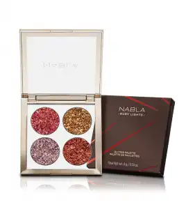 Nabla - *Side by Side* - Paleta de glitters - Ruby Lights