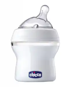 Chicco - Biberón Anticólicos Natural Feeling Silicona +0M 150 Ml