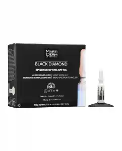 MartiDerm - 10 Ampollas Antiedad Epigence Optima SPF 50+ Black Diamond
