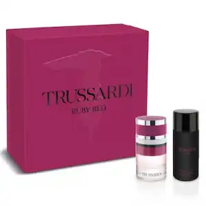 Trussardi RUBY RED COFFRET EDP + STARDUST BODY EMULSION  1.0 pieces