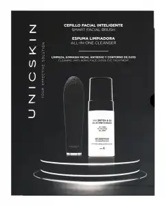 Unicskin - Kit De Limpieza, Gimnasia Facial Antiedad Y Contorno De Ojos Your Clean Skin