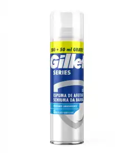 Gillette - *Series* - Espuma de afeitar suavizante - Manteca de cacao