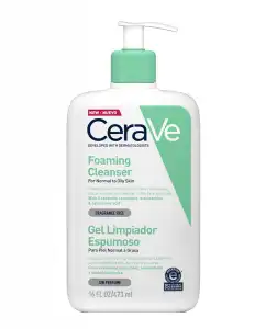 Cerave - Gel Limpiador Espumoso