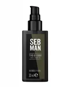 Sebastian Professional - Aceite Para Barba Seb Man Hair & Beard Oil The Groom 30 Ml