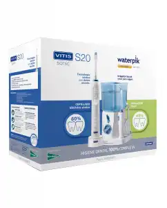 Vitis - Pack Cepillo Eléctrico Sonic S20 + Irrigador Dental Waterpik WP-300