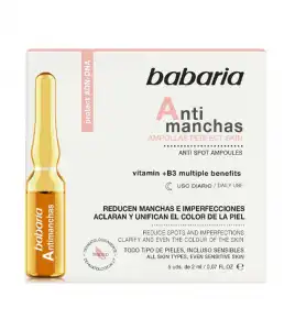 Babaria - Ampollas faciales Antimanchas