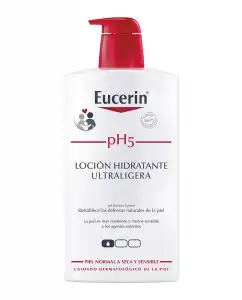 Eucerin® - Locion Hidratante Ultraligera PH5 1000 Ml Eucerin